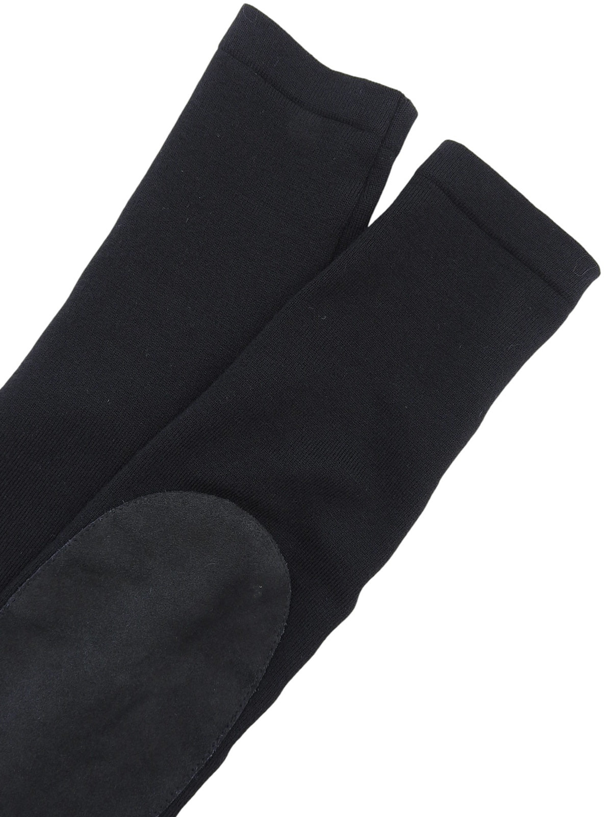 Black zip-up knit