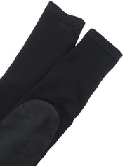 Black zip-up knit