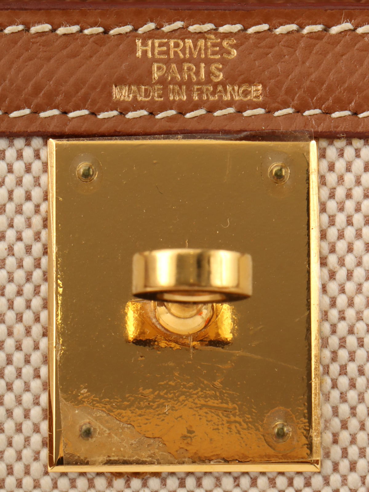 2002年製 ケリー28 エクリュ/ナチュラル