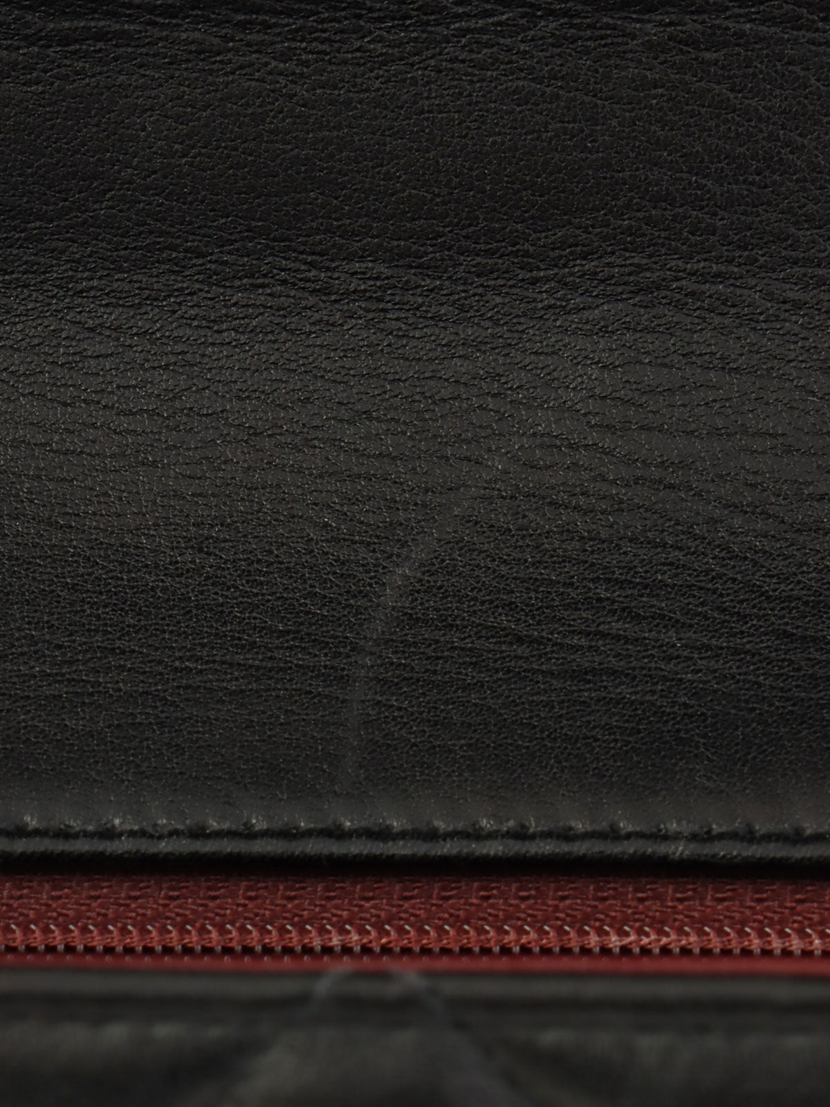 CCターンロックマトラッセチェーンショルダーバッグ ブラック