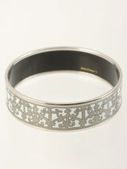 エマイユバングルGM シルバー/グレー