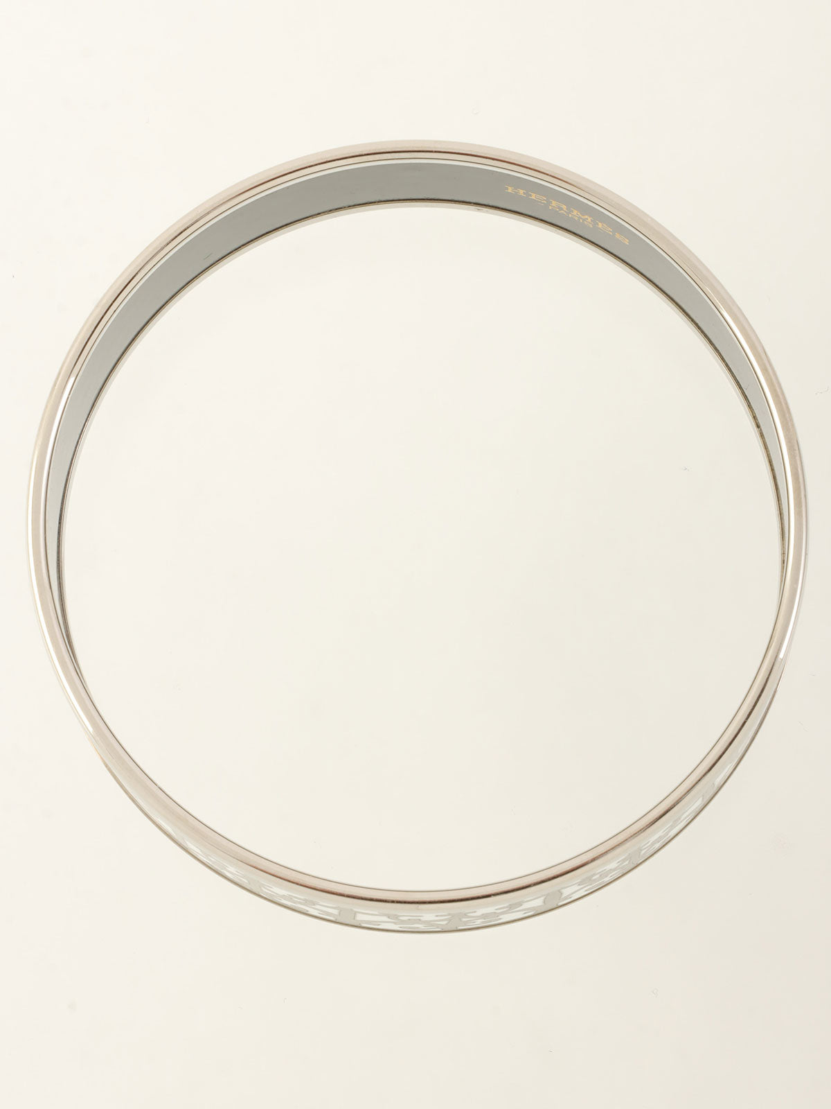 エマイユバングルGM シルバー/グレー