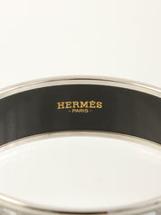 エマイユバングルGM シルバー/グレー