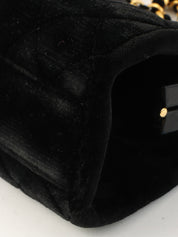 1997年頃製 がま口チェーンショルダーバッグ ブラック