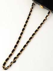 1997年頃製 がま口チェーンショルダーバッグ ブラック