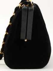 1997年頃製 がま口チェーンショルダーバッグ ブラック