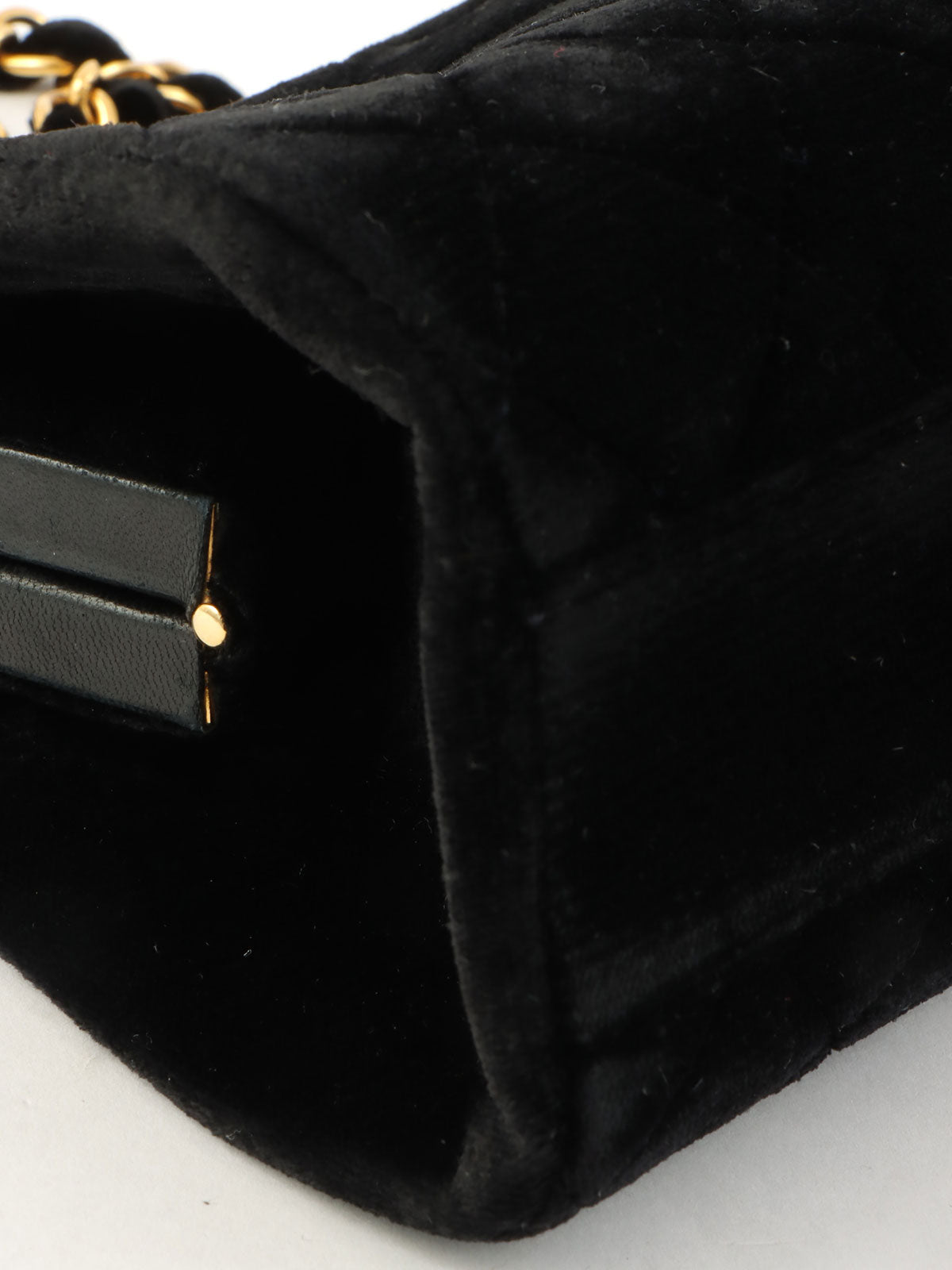 1997年頃製 がま口チェーンショルダーバッグ ブラック