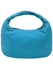 Sky Blue Intrecciato Hobo Bag