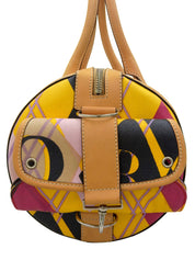 2-way Boston bag Yellow/Multicolor