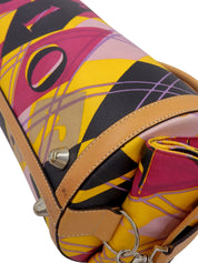 2-way Boston bag Yellow/Multicolor