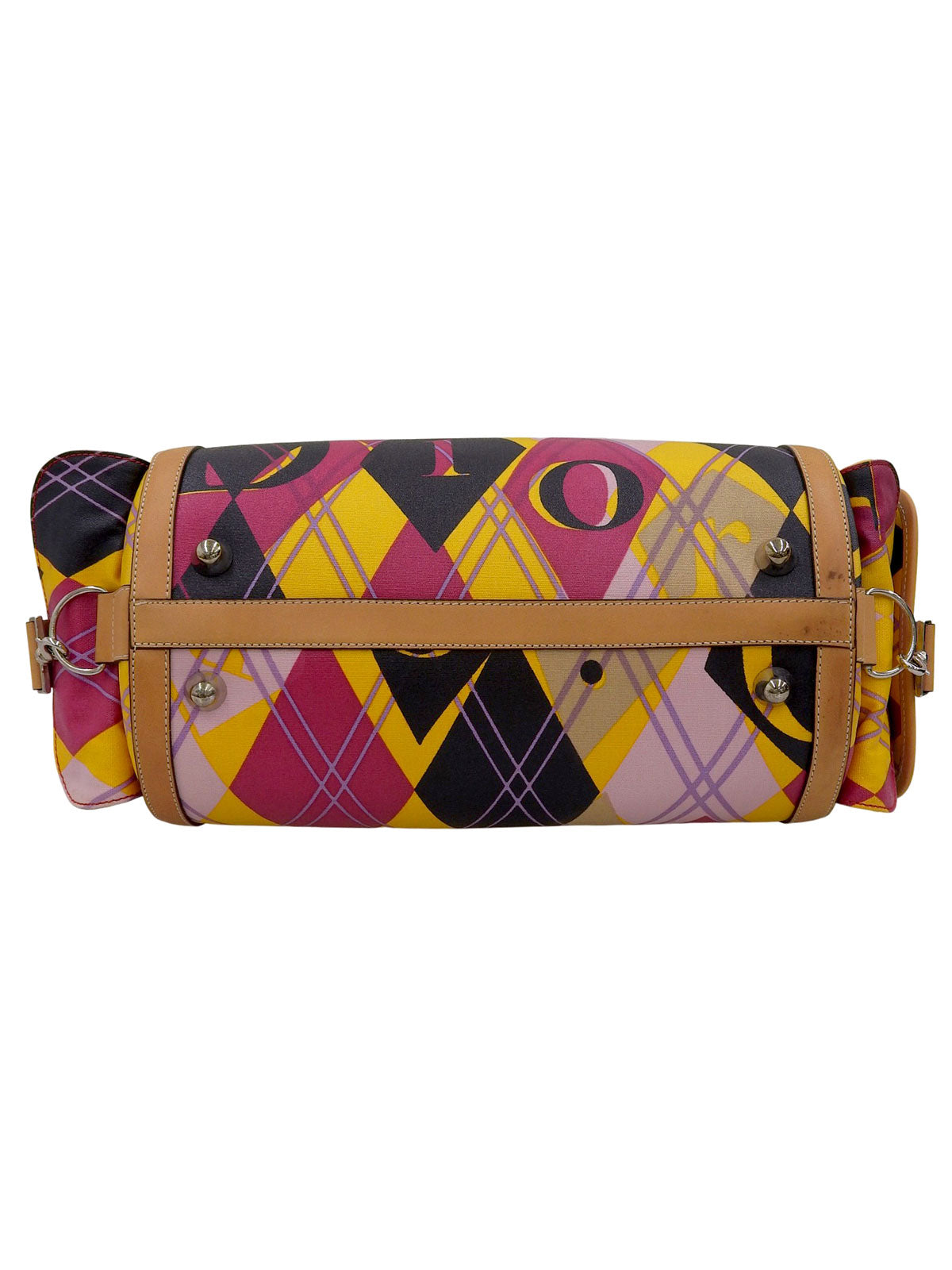 2-way Boston bag Yellow/Multicolor