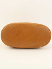 Logo Plate 2-Way Bag, Camel