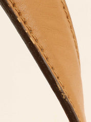 ロゴプレート2wayバッグ　キャメル