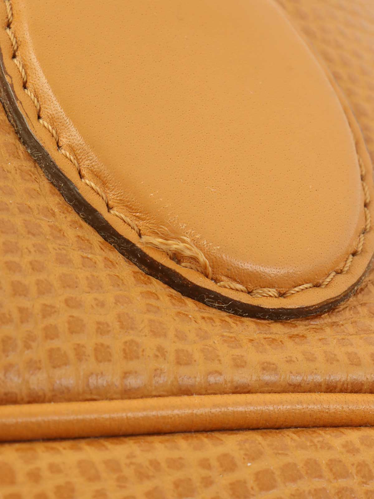 Logo Plate 2-Way Bag, Camel