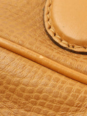 Logo Plate 2-Way Bag, Camel