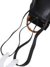 バンブーバックパックミニ ブラック