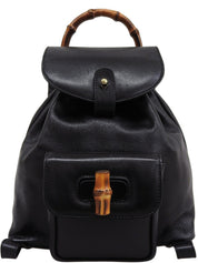 Bamboo Backpack Mini Black