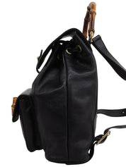 バンブーバックパックミニ ブラック