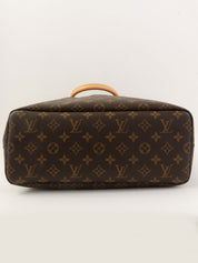 2014 Monogram Canvas With Holes Comsa Tote Bag, Brown