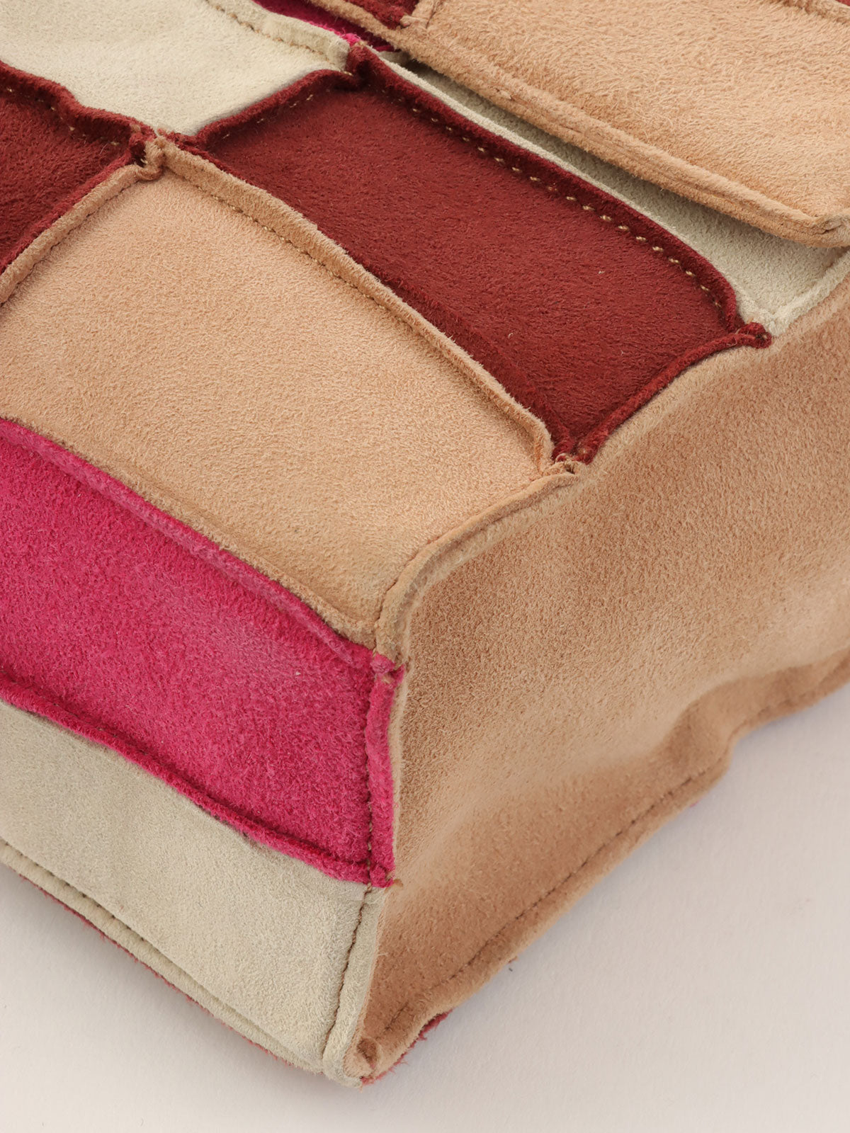 1998年頃製 ムートン2.55チェーンショルダーバッグ ベージュ/マルチ