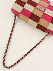 Circa 1998 Mouton 2.55 Chain Shoulder Bag, Beige/Multi