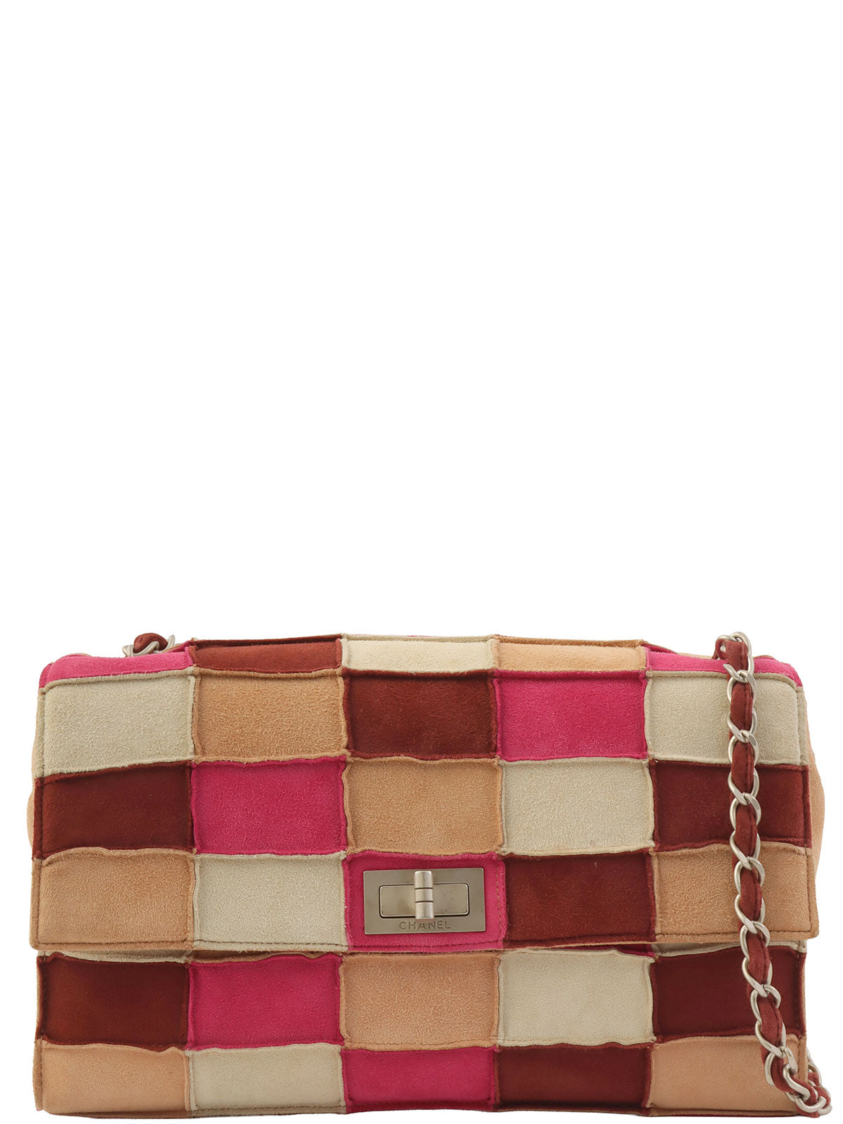 Circa 1998 Mouton 2.55 Chain Shoulder Bag, Beige/Multi