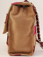 1998年頃製 ムートン2.55チェーンショルダーバッグ ベージュ/マルチ