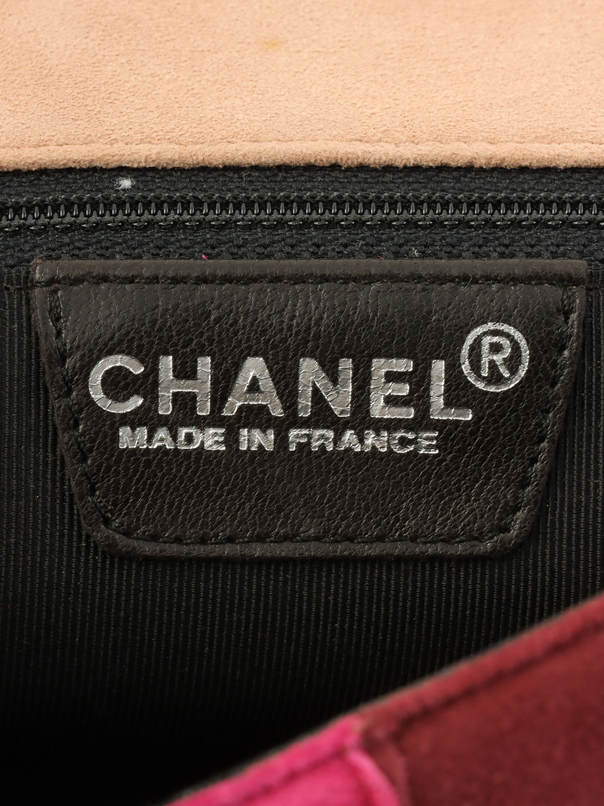 1998年頃製 ムートン2.55チェーンショルダーバッグ ベージュ/マルチ