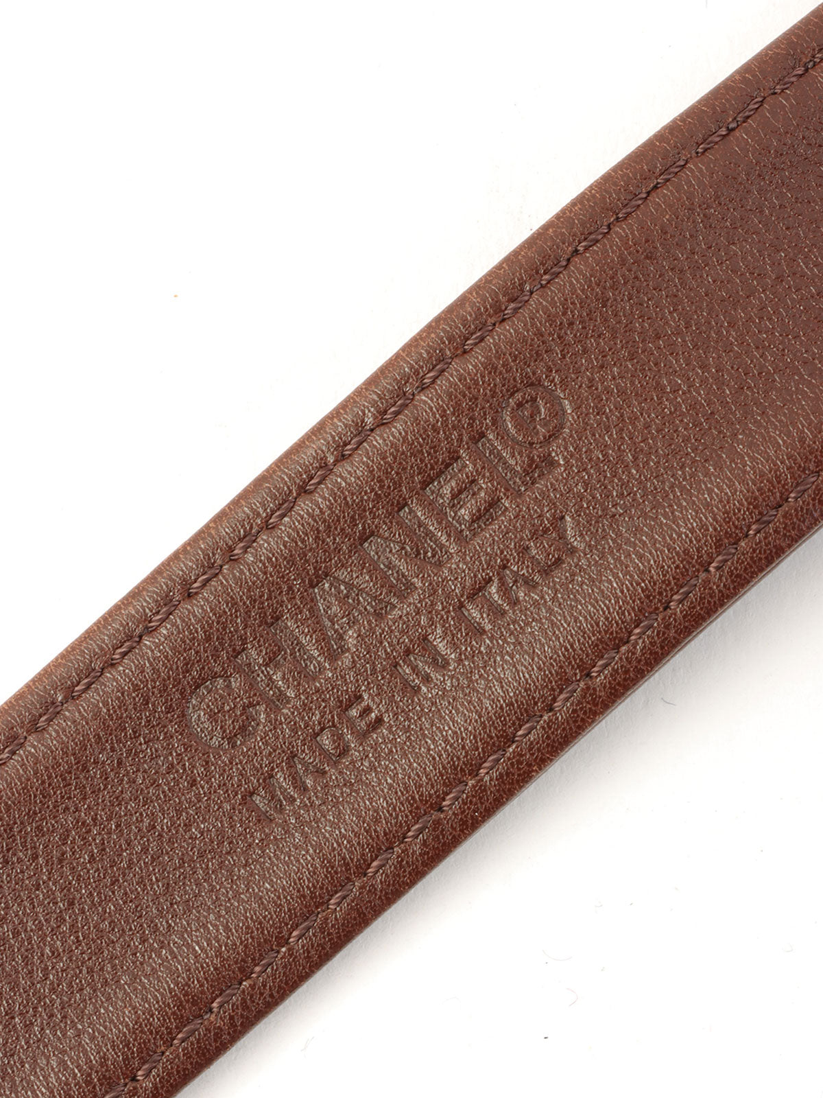 1998 CC 旋扣腰包，深棕色