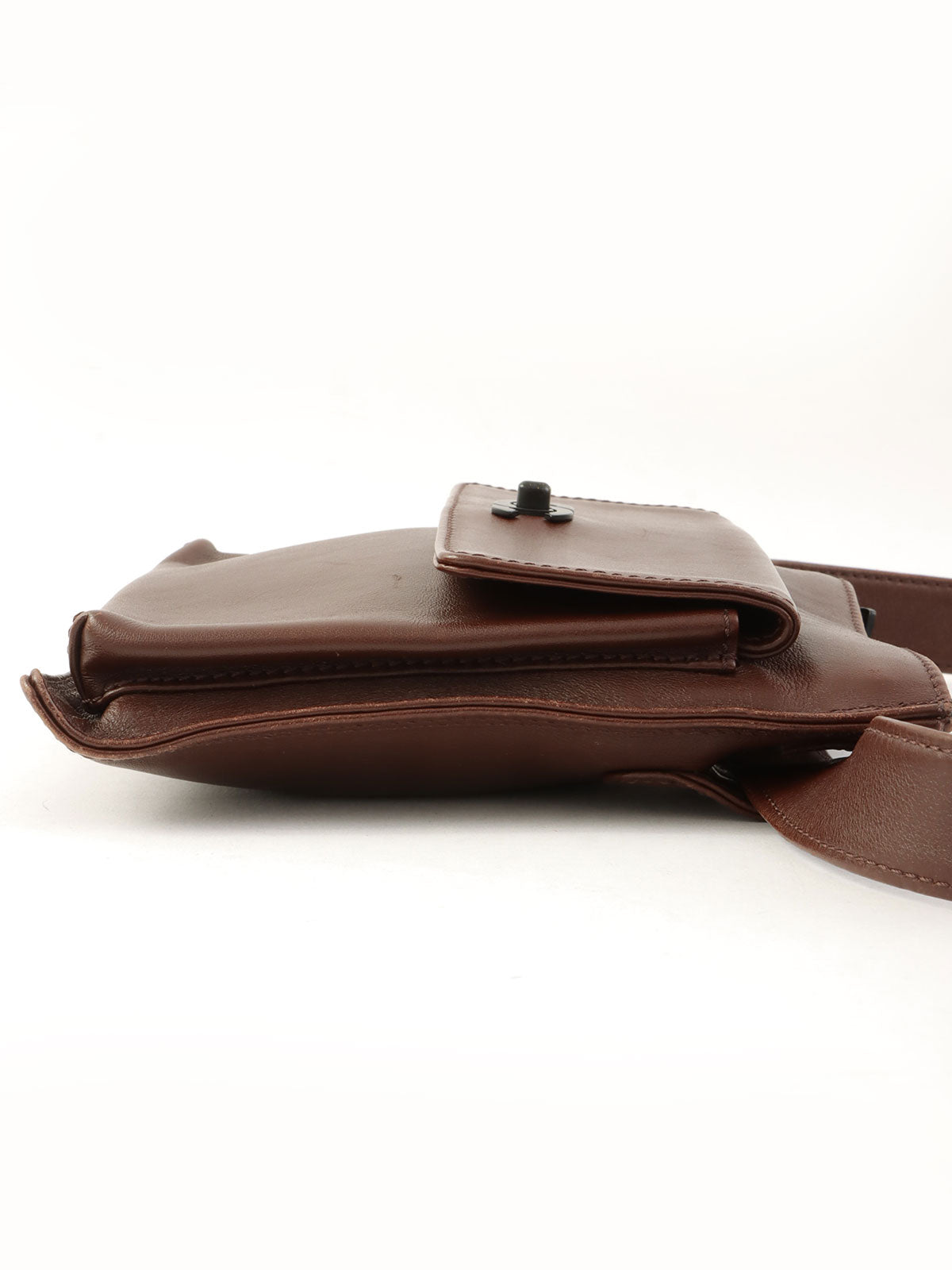 1998年頃製 CCターンロックウエストバッグ ダークブラウン