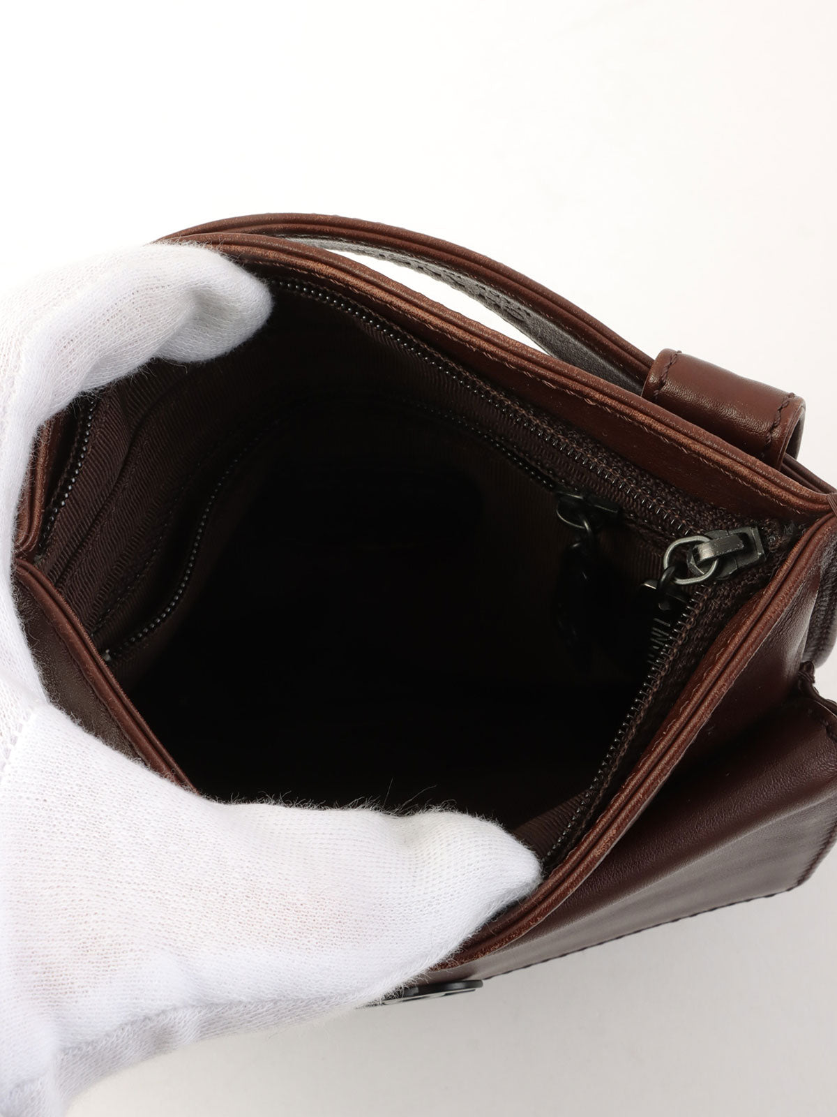 1998年頃製 CCターンロックウエストバッグ ダークブラウン