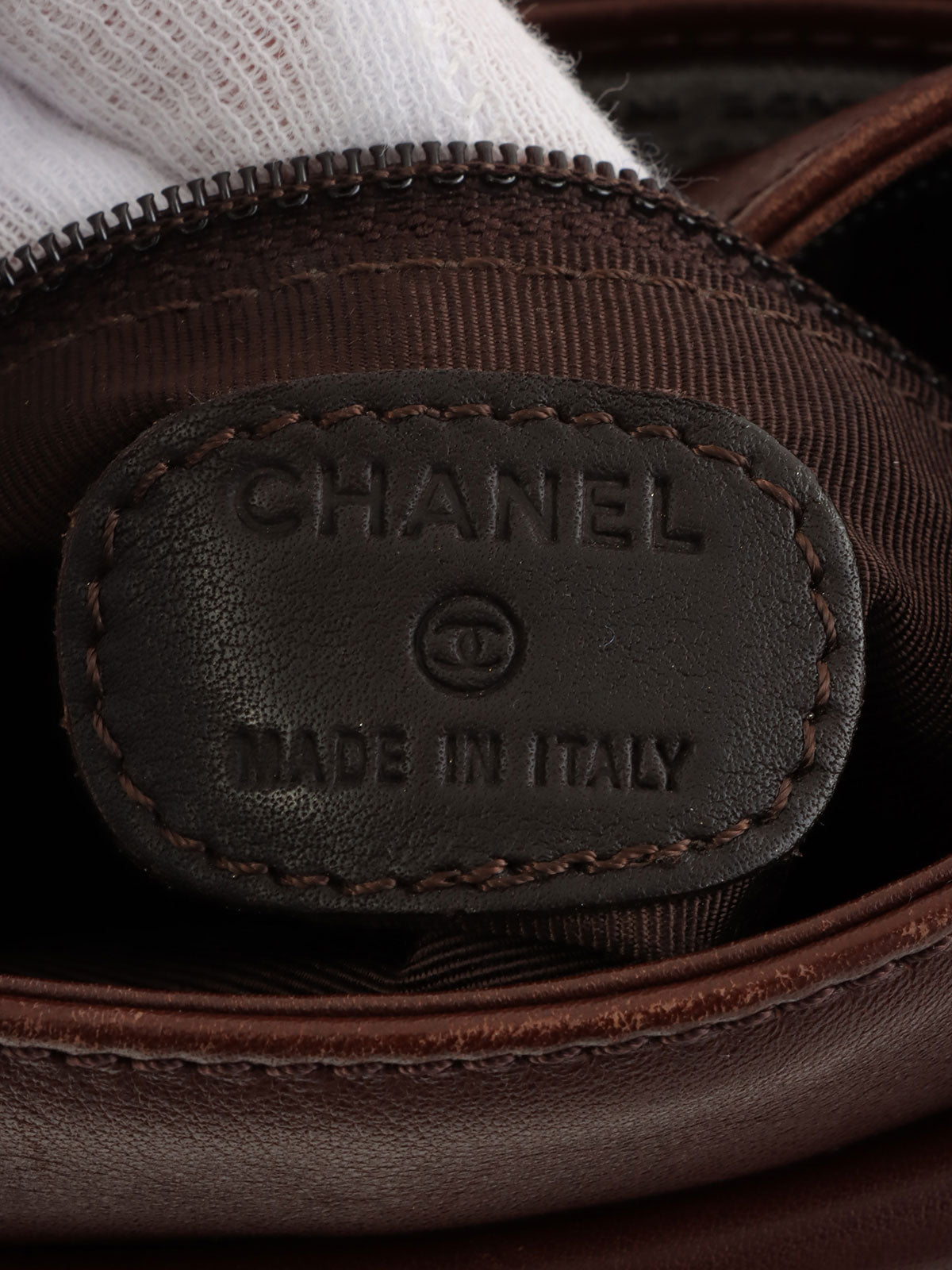 1998年頃製 CCターンロックウエストバッグ ダークブラウン