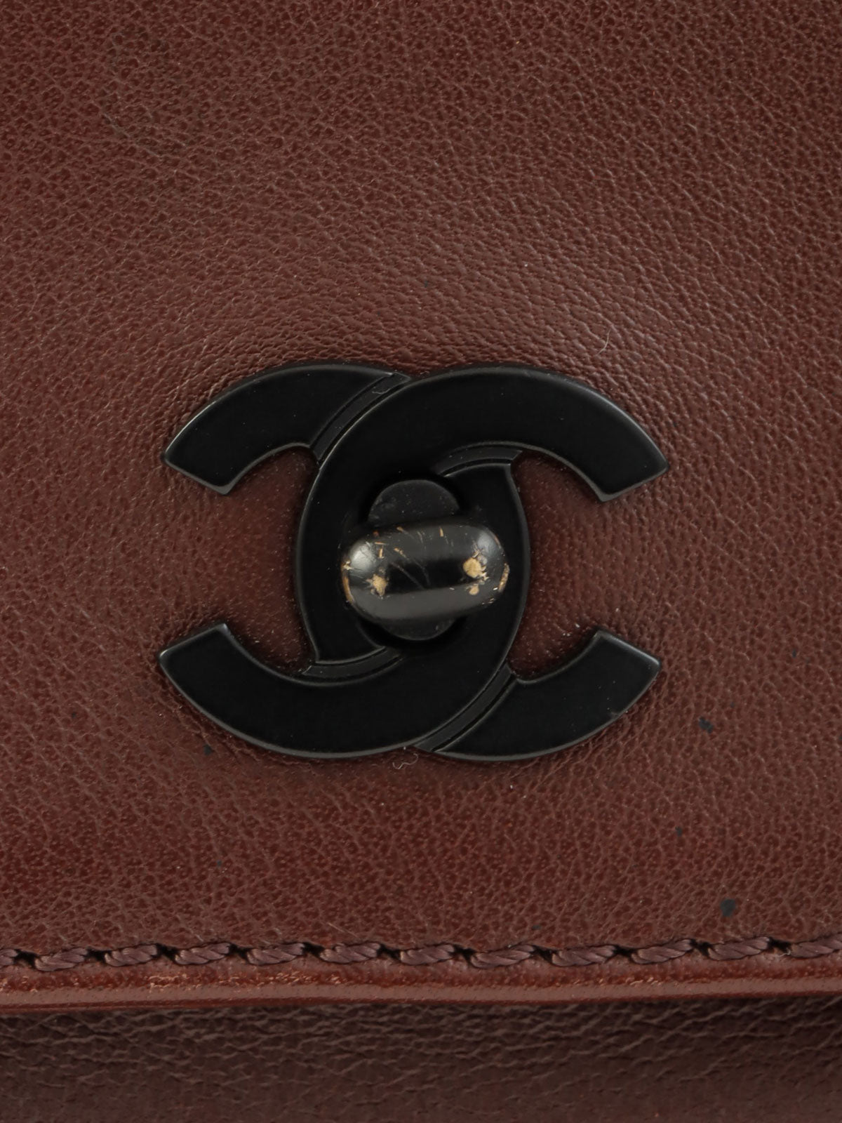 1998年頃製 CCターンロックウエストバッグ ダークブラウン