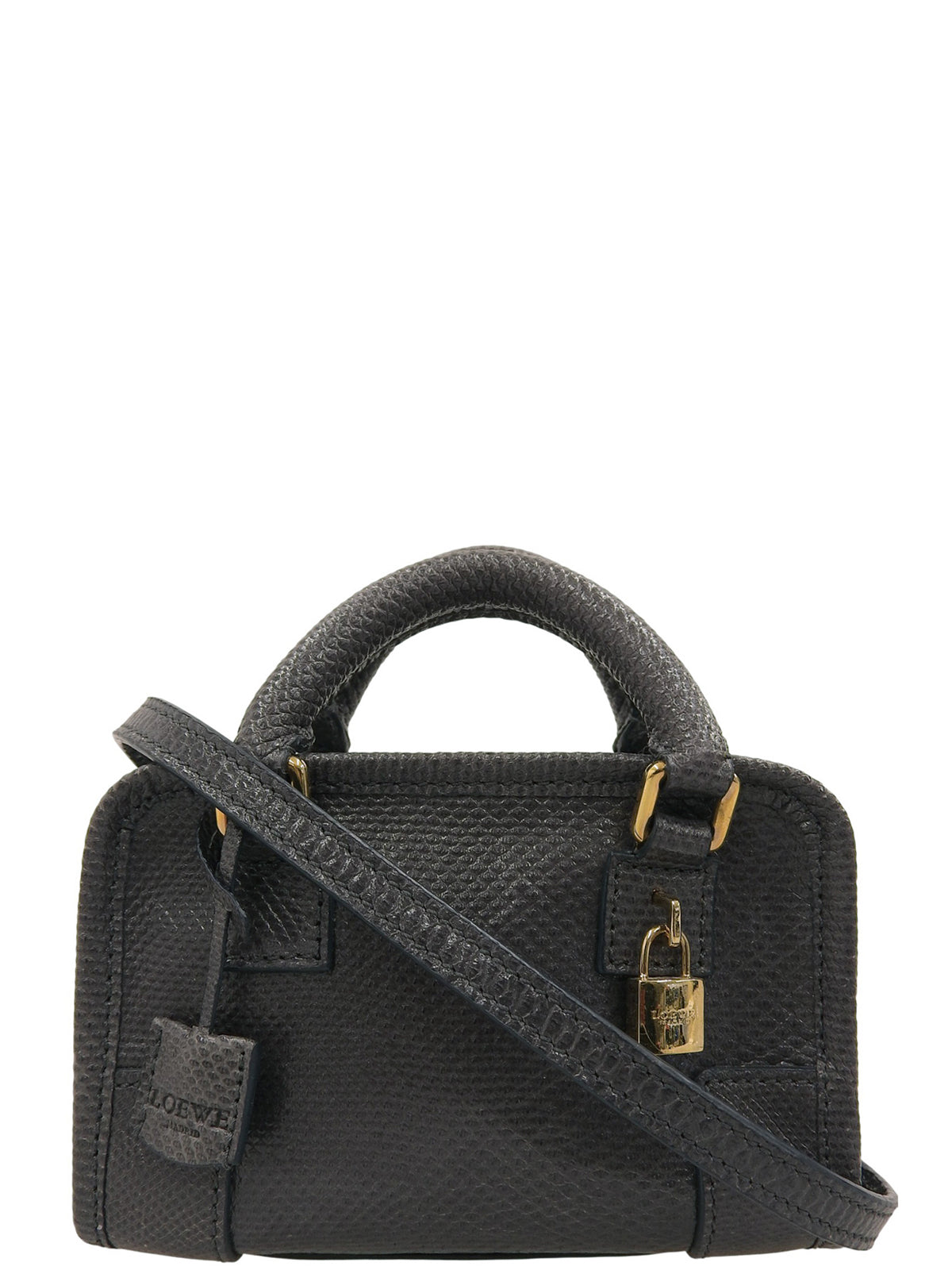 リザードアマソナミニ2wayバッグ グレー