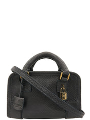 リザードアマソナミニ2wayバッグ グレー