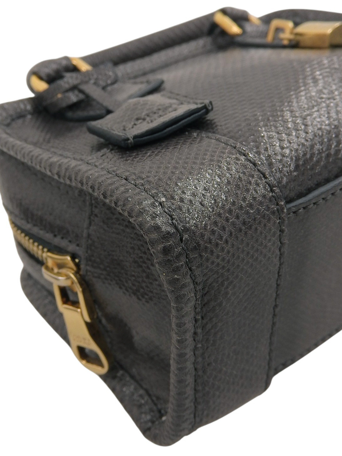 リザードアマソナミニ2wayバッグ グレー