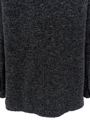 1998 CC mark button collarless jacket, charcoal gray