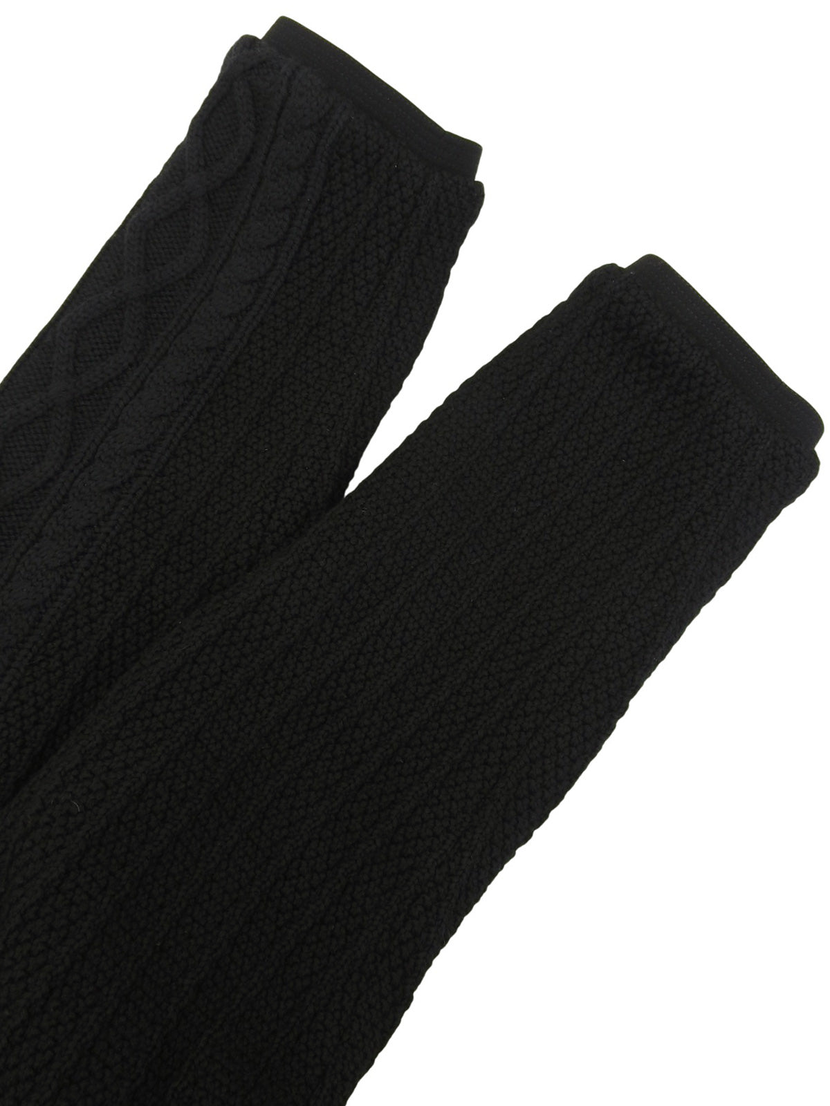 Medusa Button Double-Breasted Knit Jacket in Black