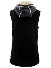 2008年製 スポーツラインムートンニットCCマークベスト ブラック