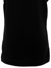 2008 Sports Line Mouton Knit CC Mark Vest Black