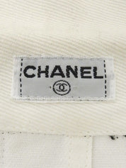 デニムバックロゴジャケット ホワイト