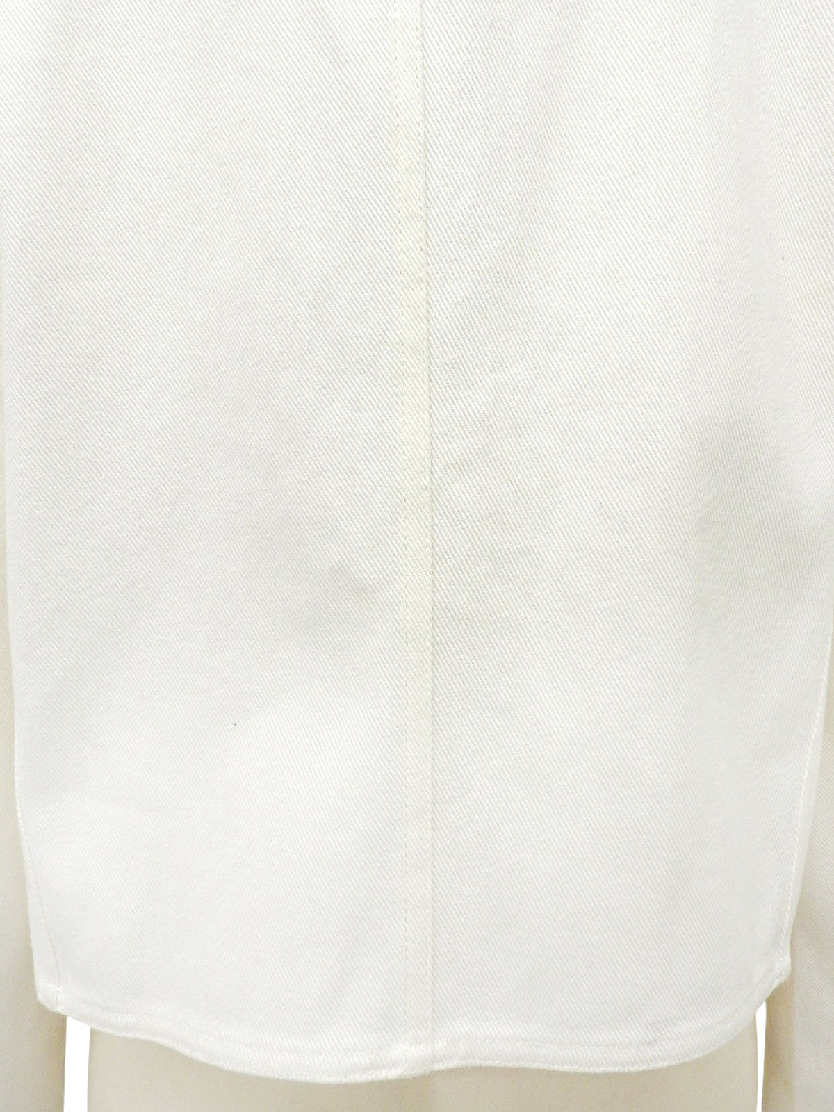 デニムバックロゴジャケット ホワイト