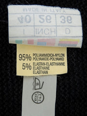 FFズッカパターンロゴジップアップノースリーブワンピース ブラック