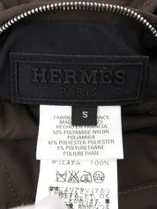 キルティングリバーシブルジャケット ブラック/ブラウン