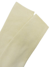 Ivory Wool Logo Button Cardigan