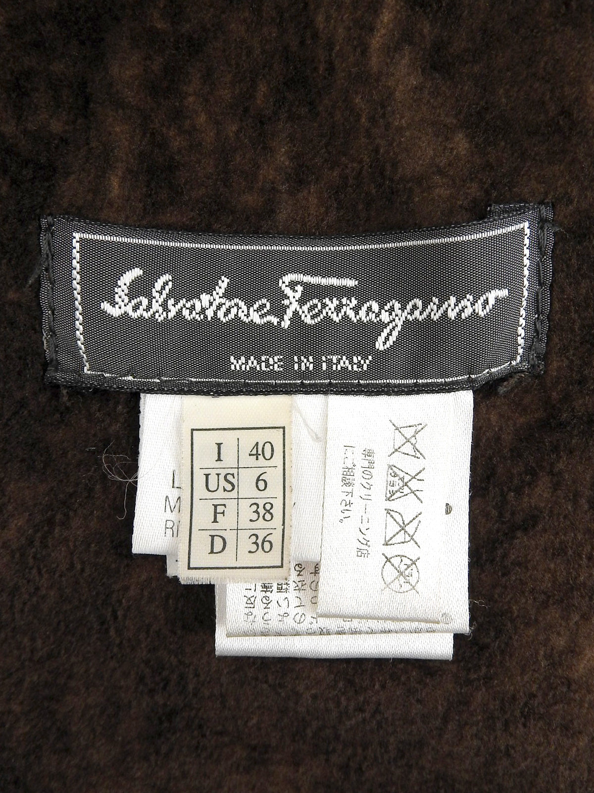 ムートンジャケット ブラウン