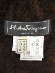 ムートンジャケット ブラウン