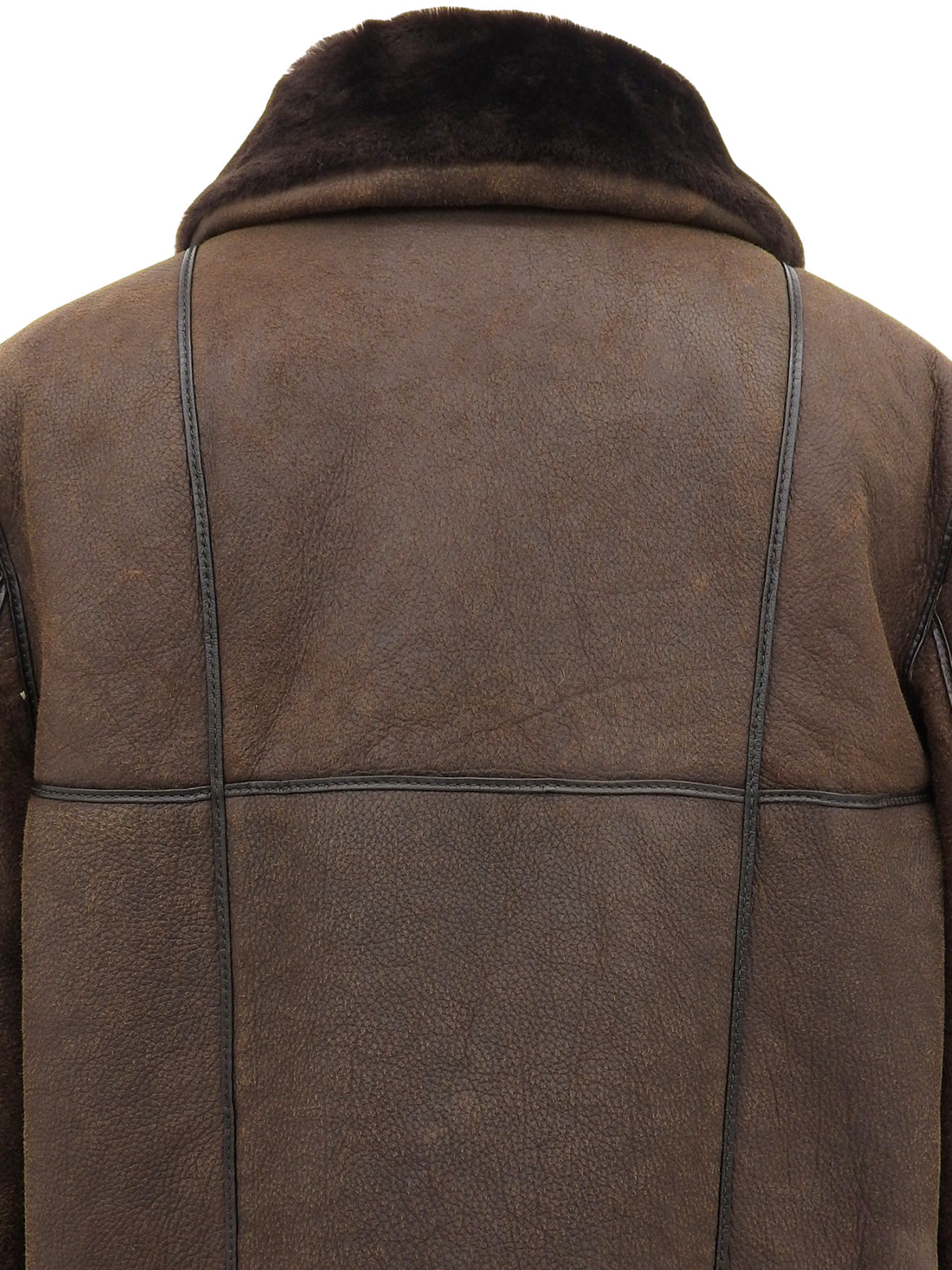 ムートンジャケット ブラウン