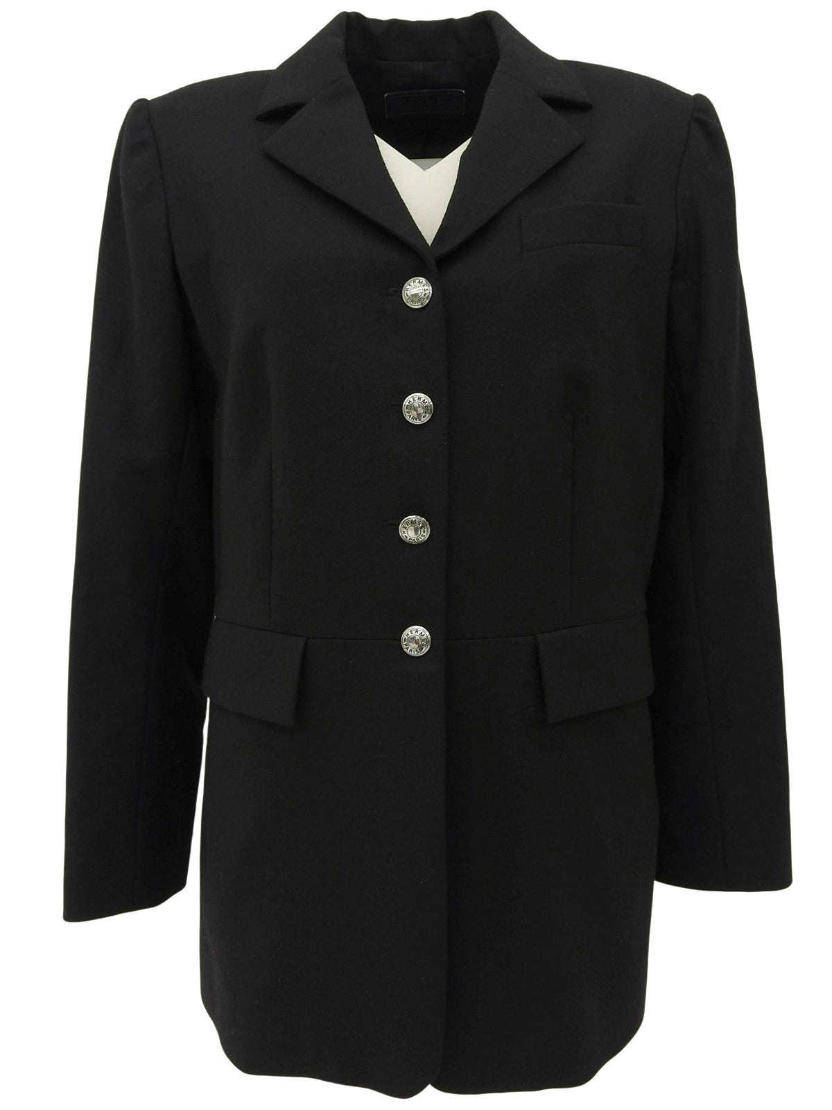 Serie Button Jacket Black