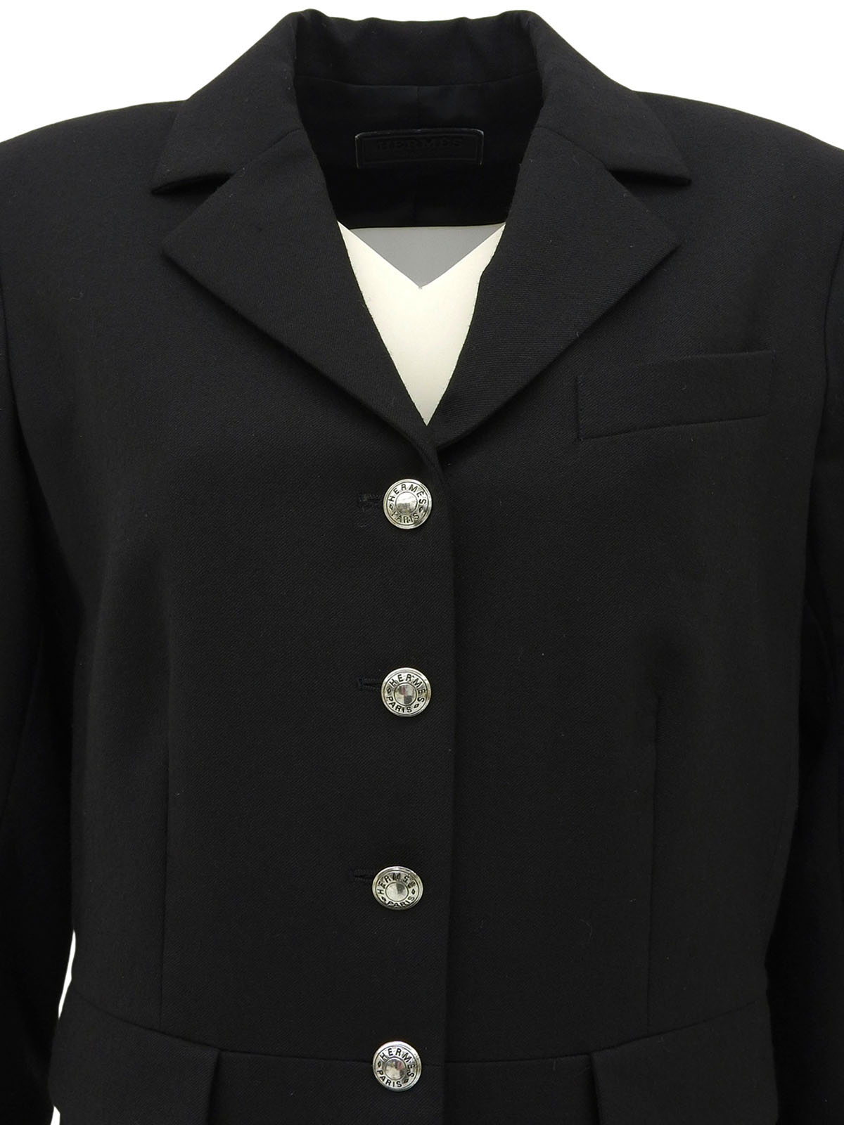 Serie Button Jacket Black